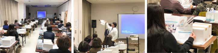 フェースシールド・アルコールスプレーを寄付